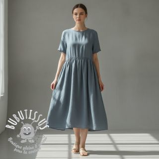 Lin lavé 170 g ocean green