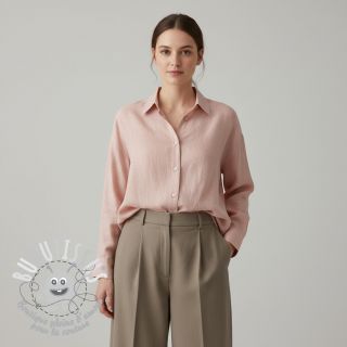 Lin lavé 170 g light rose
