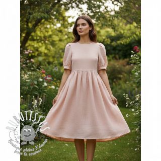 Lin lavé 170 g light rose