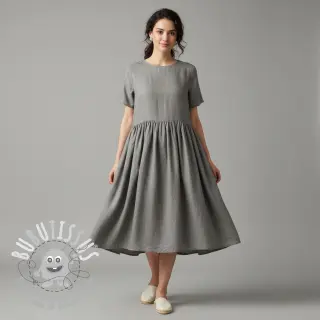 Lin lavé 170 g grey