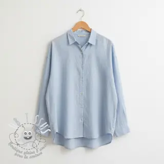 Lin lavé baby blue