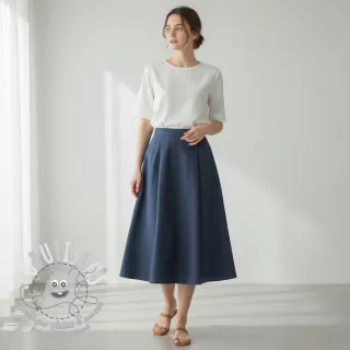 Lin lavé indigo