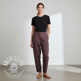 Lin lavé old purple