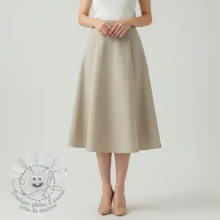 Lin lavé light sand