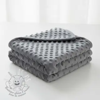 Minky dark grey
