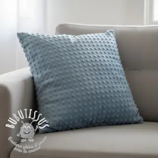 Minky shadow blue
