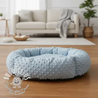 Minky baby blue