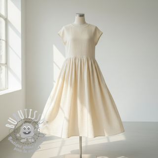 Tissu double gaze/mousseline SIMPLY NATURAL ORGANIC