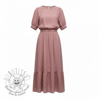 Tissu double gaze/mousseline light lilac ORGANIC