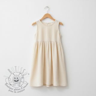 Tissu double gaze/mousseline SIMPLY NATURAL