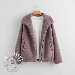 Fleece TEDDY DOUBLE SIDED blush