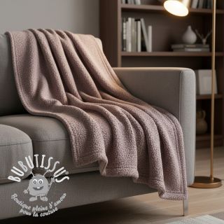 Fleece TEDDY DOUBLE SIDED blush