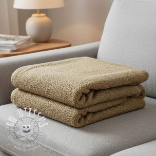 Fleece TEDDY DOUBLE SIDED sand