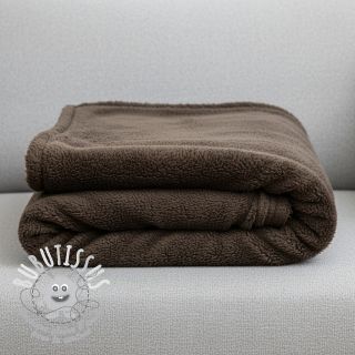 Micro-molleton dark brown