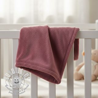 Micro-molleton mauve