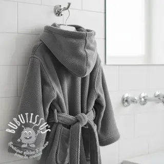 Micro-molleton dark grey