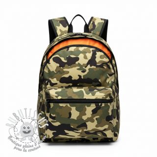 JEANS DENIM STRETCH Camouflage camo green