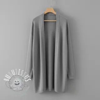 Tissu tricot BABY KNIT light grey