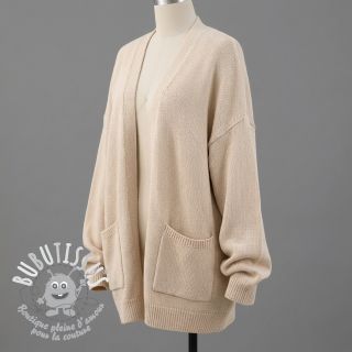 Tissu tricot BABY KNIT natural