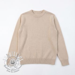 Tissu tricot BABY KNIT natural