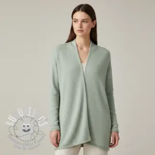 Tissu tricot BABY KNIT mint