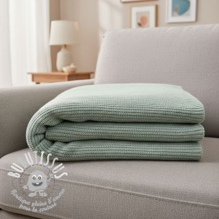 Tissu tricot BIG KNIT mint