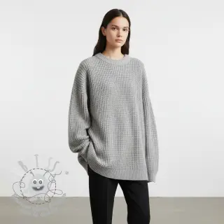 Tissu tricot BIG KNIT stone