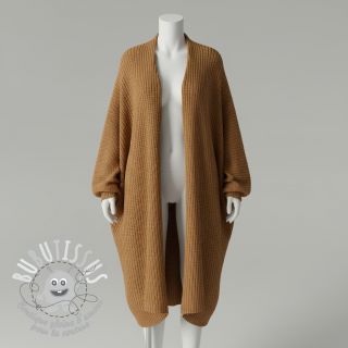 Tissu tricot BIG KNIT brown