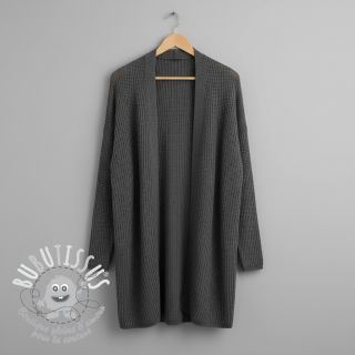 Tissu tricot BIG KNIT dark grey