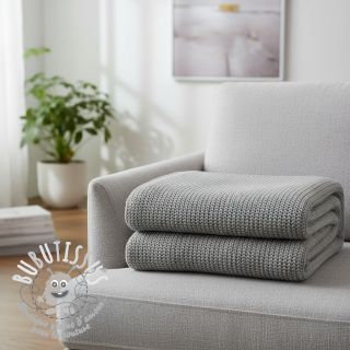 Tissu tricot BIG KNIT light grey