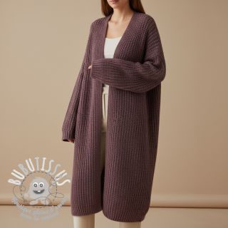 Tissu tricot BIG KNIT lilac