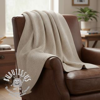 Tissu tricot BIG KNIT natural