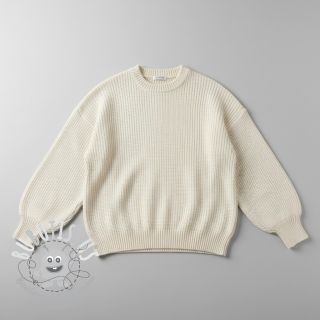 Tissu tricot BIG KNIT off white