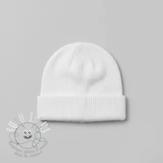 Tissu tricot BIG KNIT white