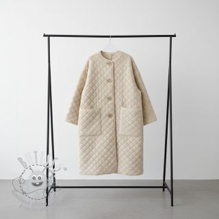 Tissu de manteau TEDDY Diamond beige