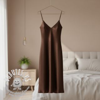 Satin SOIVÉ dark brown