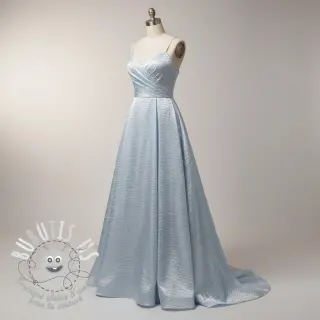 Satin DION light blue
