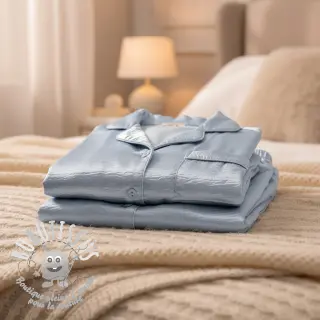 Satin DION light blue