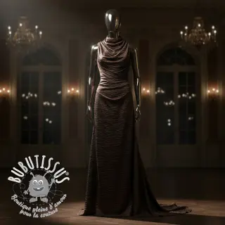 Satin DION dark brown
