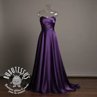 Satin SOIVÉ purple