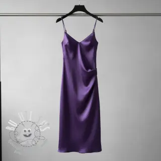 Satin SOIVÉ purple