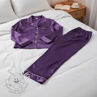 Satin SOIVÉ purple