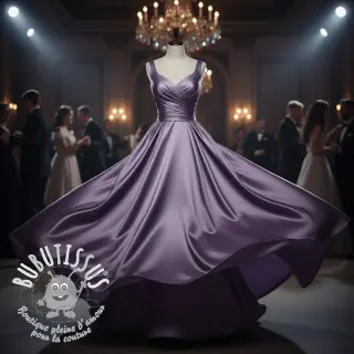 Satin SOIVÉ lilac