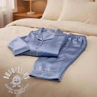 Satin SOIVÉ blue