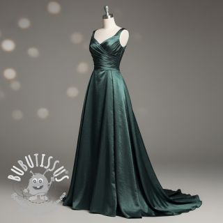 Satin SOIVÉ forest green