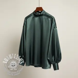 Satin SOIVÉ forest green