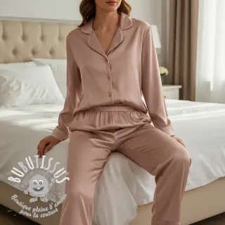 Satin SOIVÉ rose gold