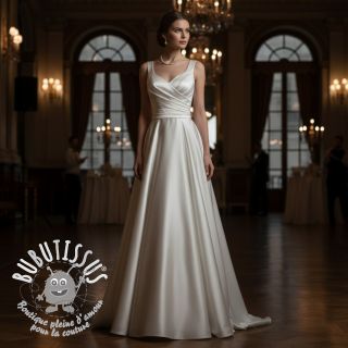 Satin SOIVÉ off white