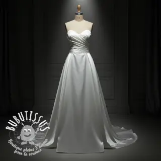 Satin SOIVÉ white
