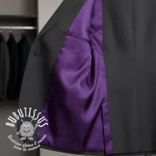 Satin dark purple